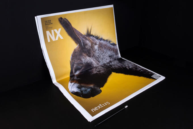 Zeitung im Offsetdruck Kleinauflage