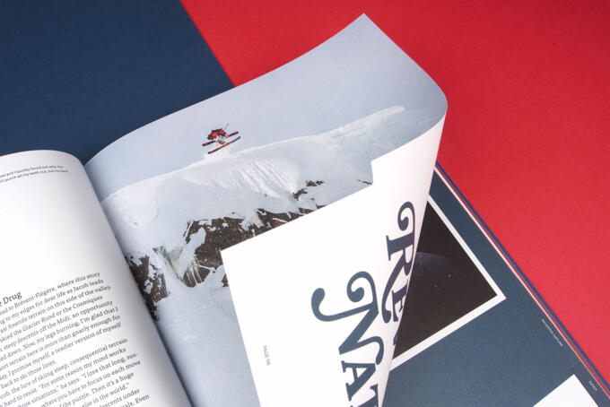 Blatt mit Registerstanzung