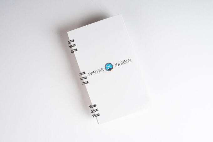 Spiralbindung mit 3 x 3 Klammern