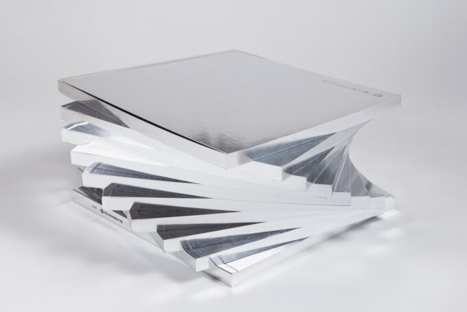 Farbschnitt silber mit Blindprägung Beispiel