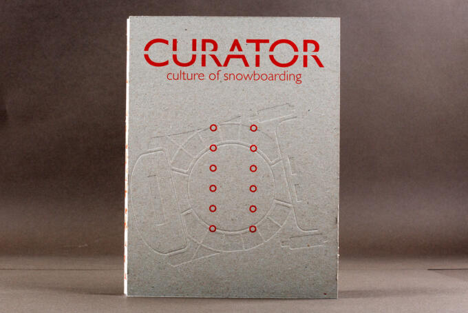 Steifbroschur als offene Fadenheftung