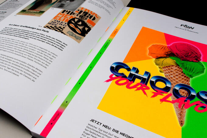 Pantone Leuchtfarben Neongelb